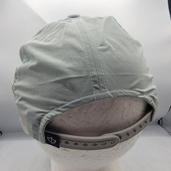 Postfly The Wade Mens Light Gray Adjustable Hat Cap Fish Patch Fishing Outdoors - Picture 3 of 10